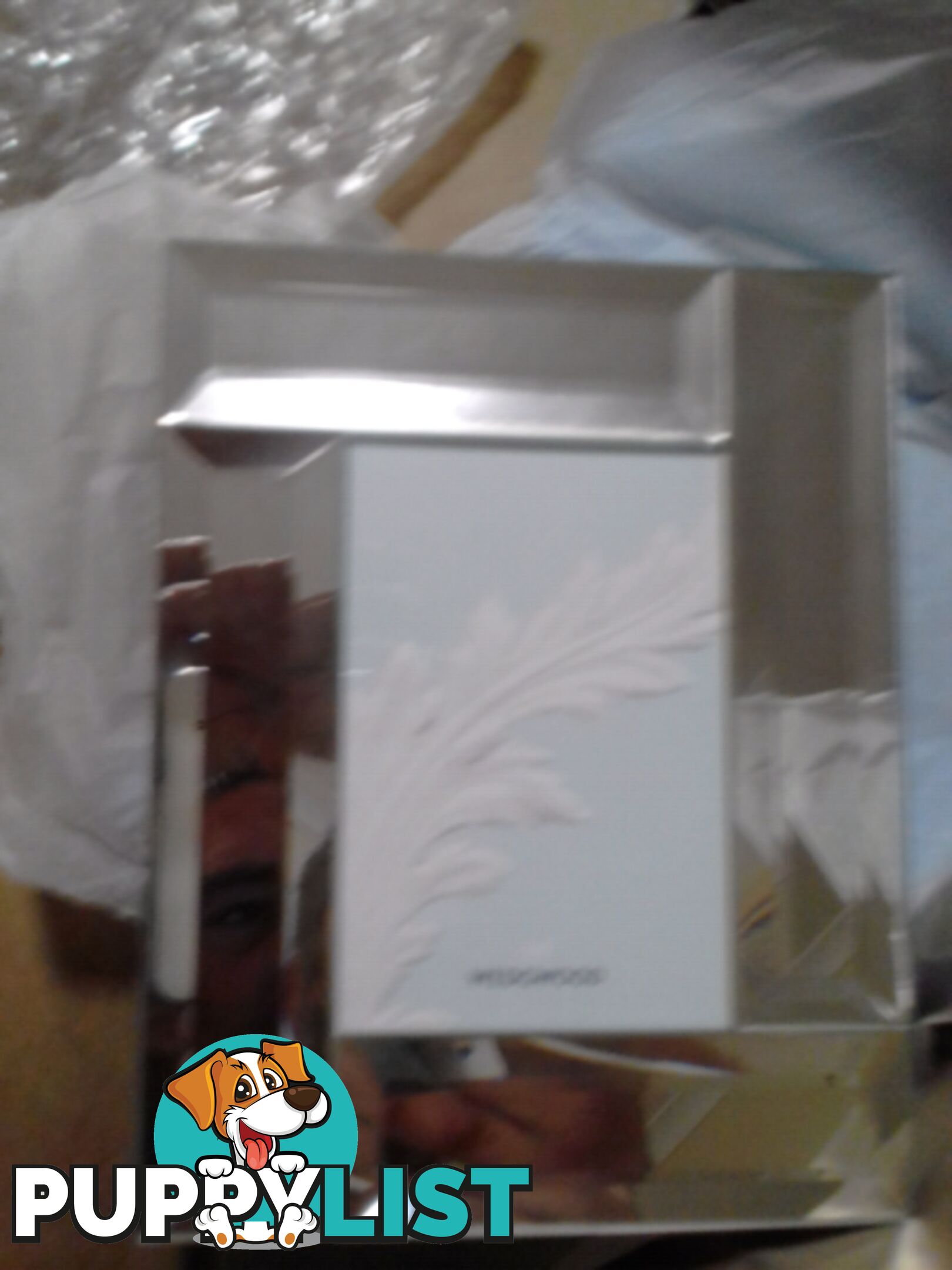 Wedgewood mirror picture frames. 7x11cm, &17x22cm BRAND NEW$60ono