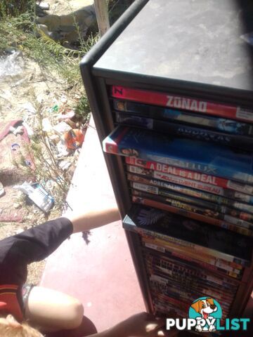 2X dvd shelf . push button to eject dvd . $20ea or $35ono both