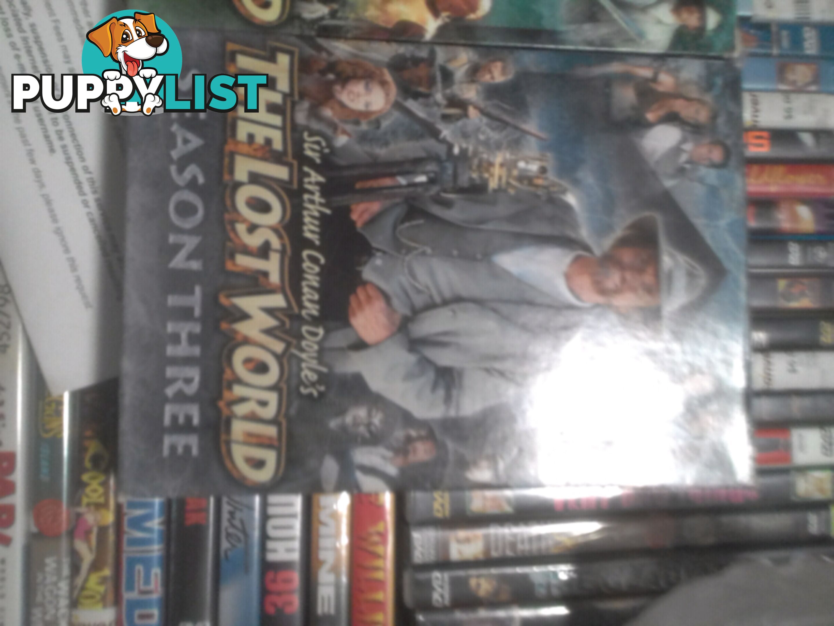 Sir Arthur Conan Doyles- The lost world. Dvds season 1-3 $20ono