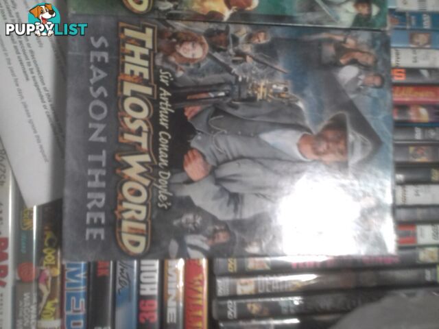 Sir Arthur Conan Doyles- The lost world. Dvds season 1-3 $20ono