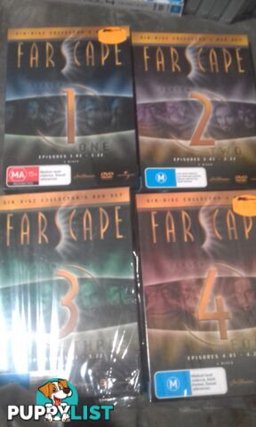 Farscape complete collection brand NEW season 1-4 $30ono