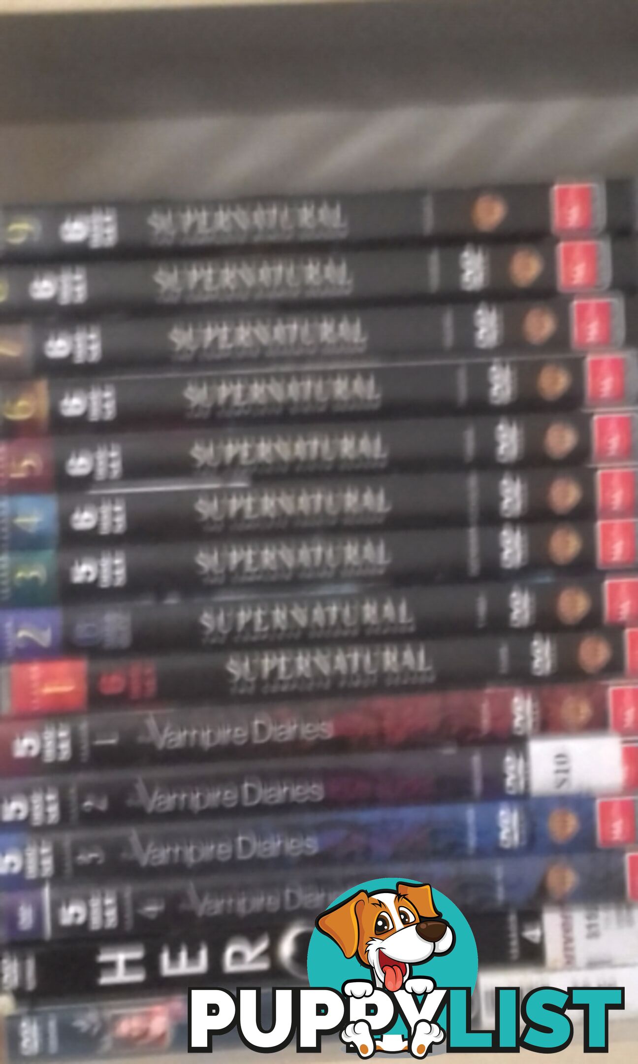 Super natural season 1-9 collection $45ono