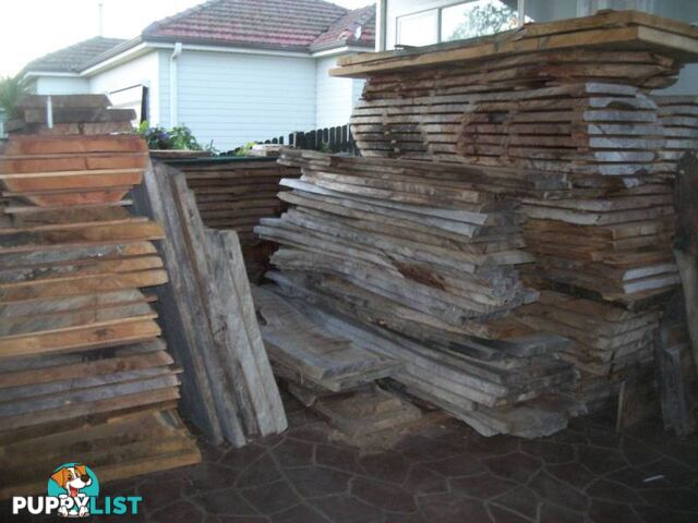 SEASONED HARDWOOD TIMBER SLABS & BURLS