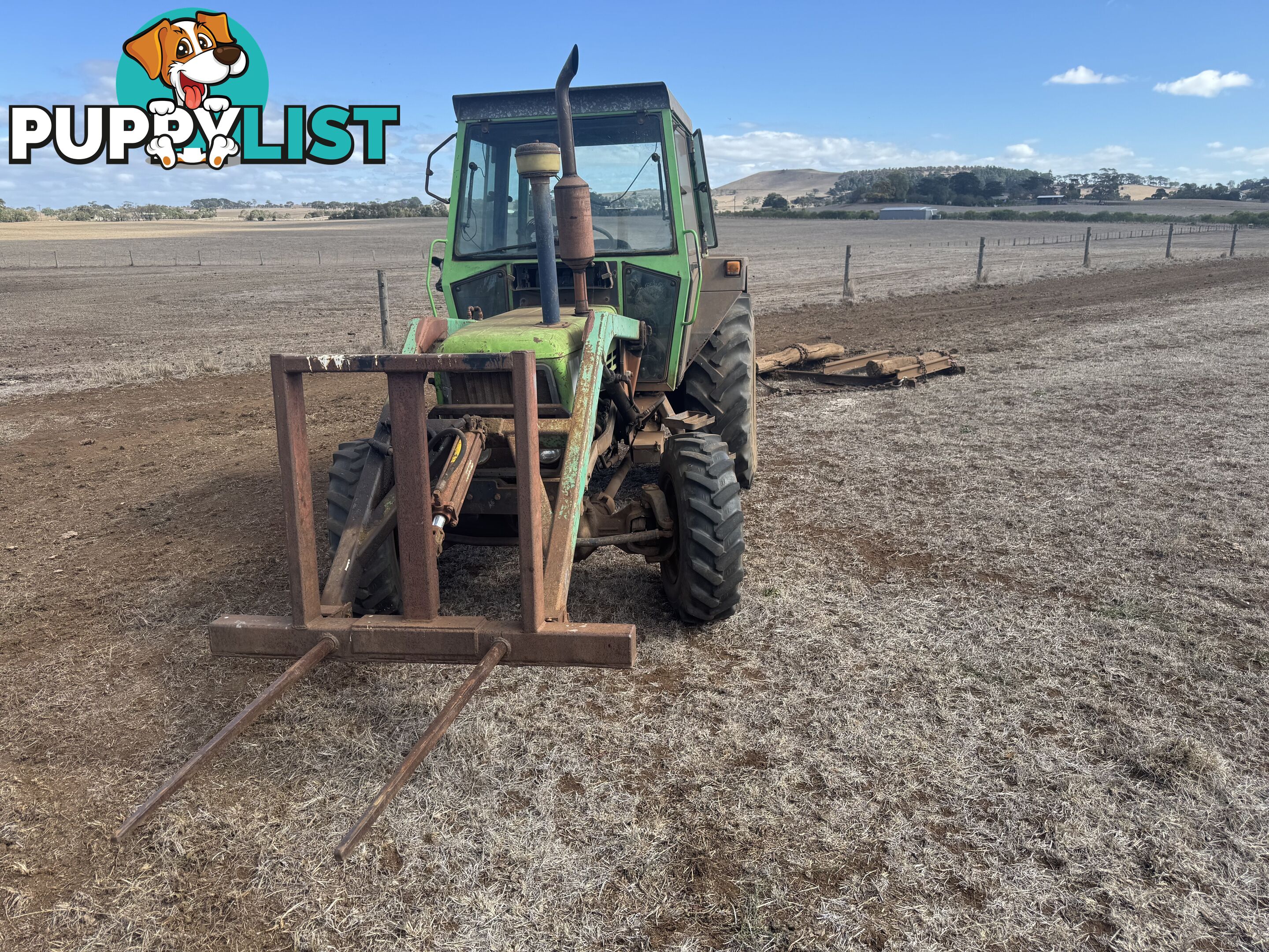 Deutz 6207 loader tractor