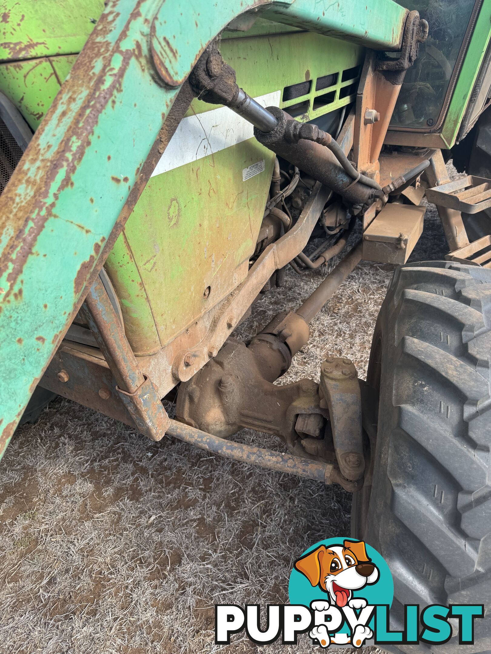 Deutz 6207 loader tractor