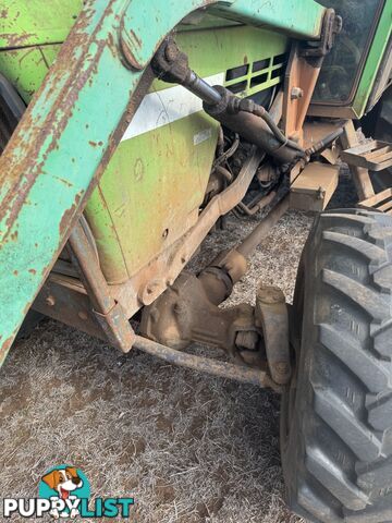 Deutz 6207 loader tractor