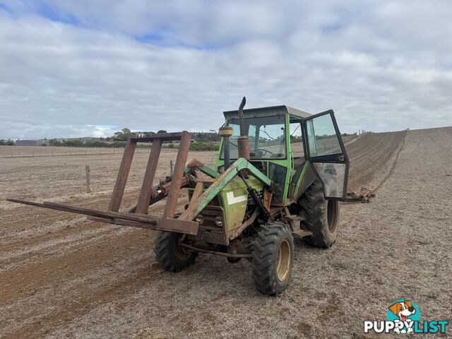 Deutz 6207 loader tractor
