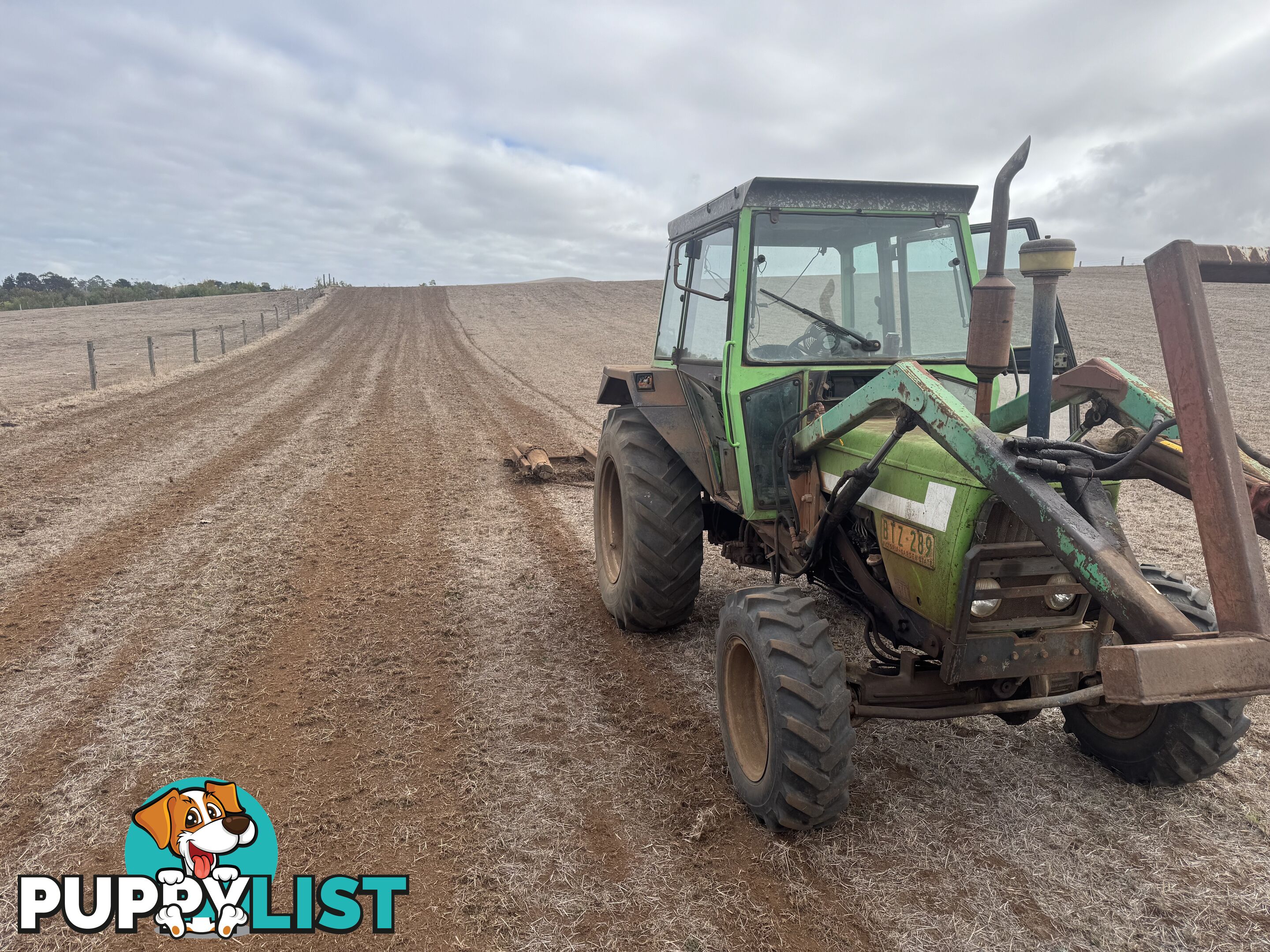 Deutz 6207 loader tractor
