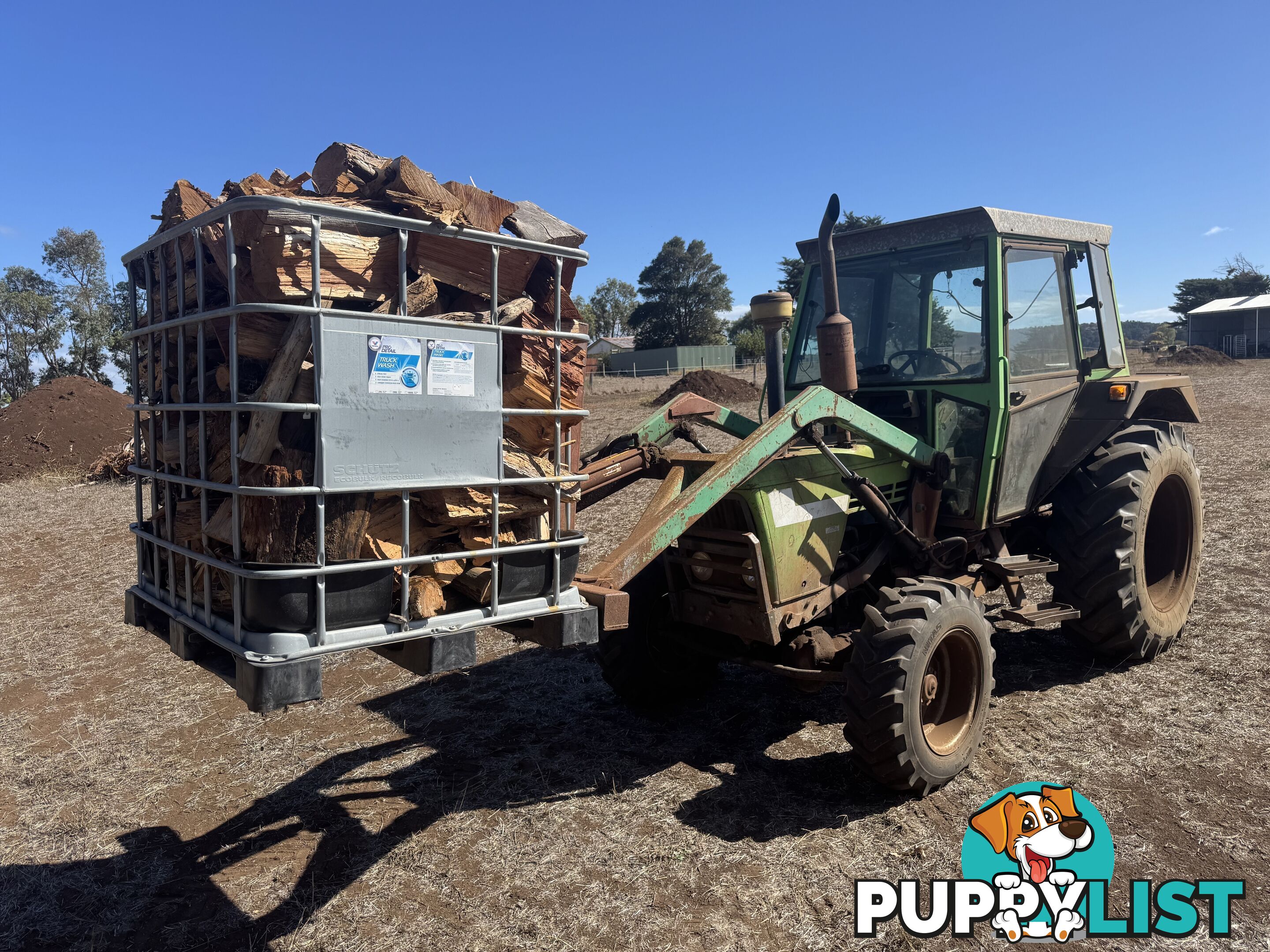Deutz 6207 loader tractor