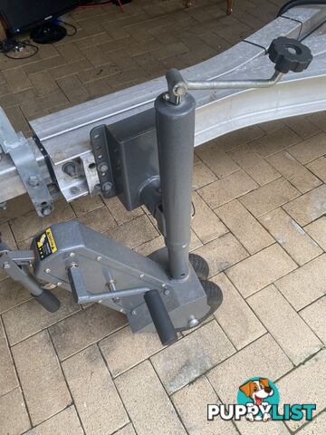 Savage Ranger SF, 4.55m, 70hp Yamaha 4stroke(18hrs), aluminium trailer