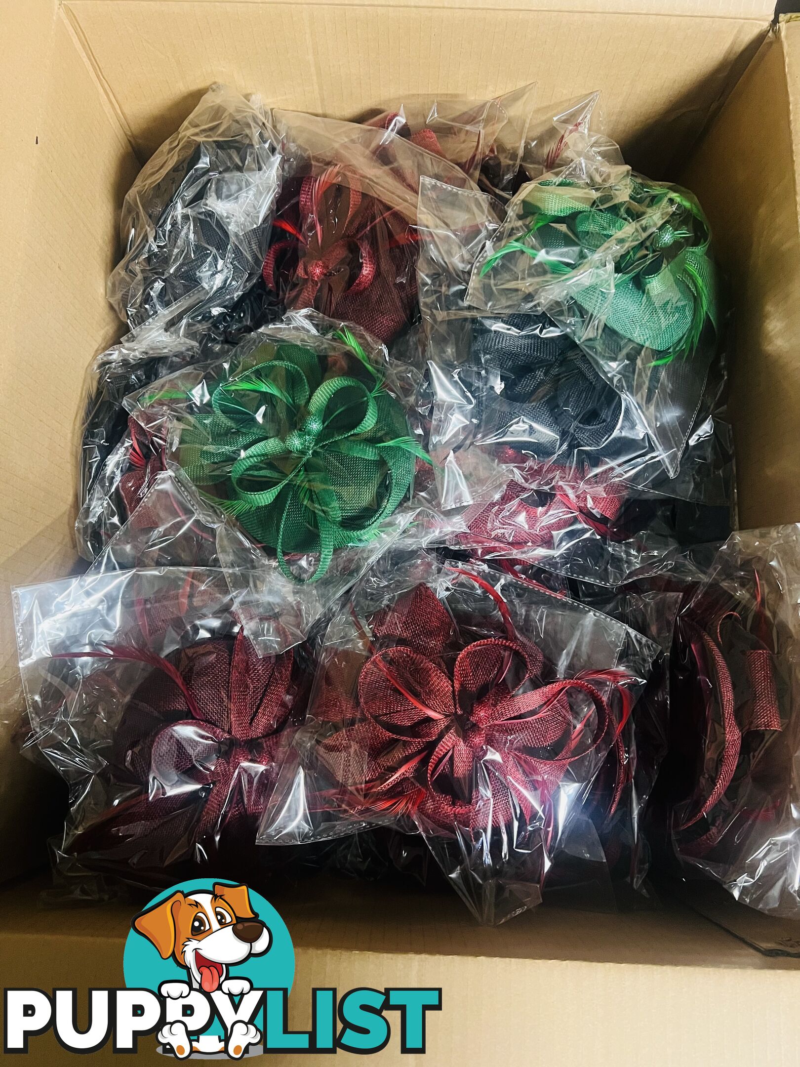 Fascinators and headbands with optional website