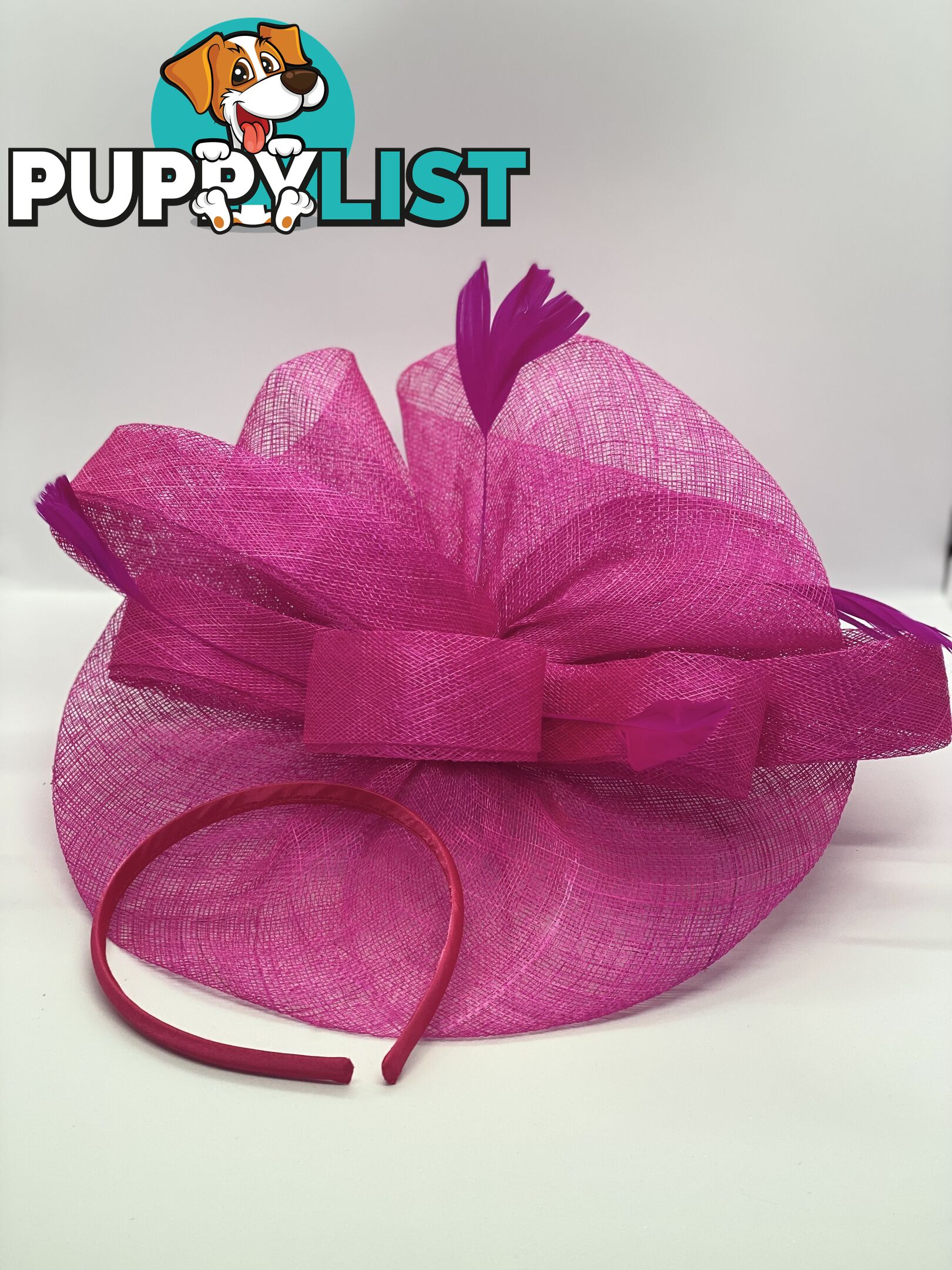 Fascinators and headbands with optional website