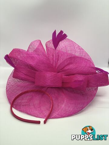 Fascinators and headbands with optional website