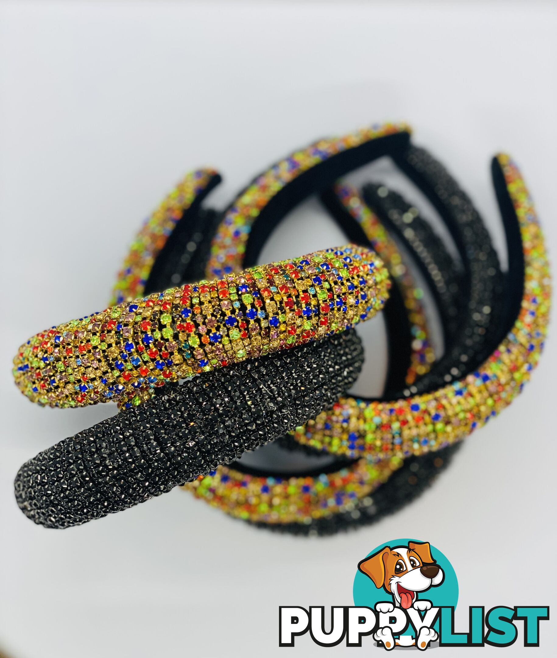Fascinators and headbands with optional website
