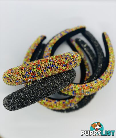 Fascinators and headbands with optional website