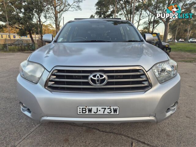 2008 TOYOTA KLUGER WAGON KX-S WAGON