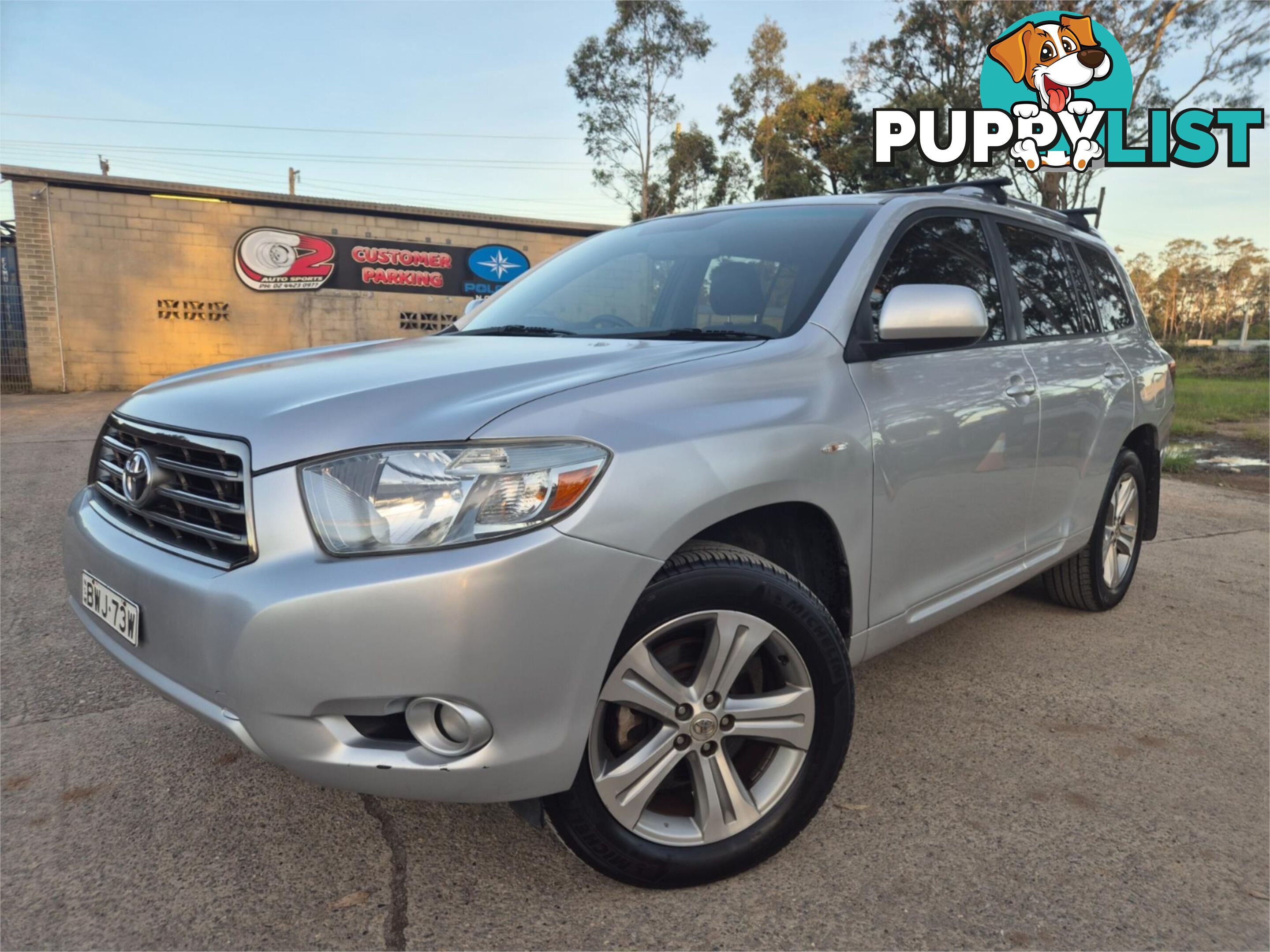 2008 TOYOTA KLUGER WAGON KX-S WAGON