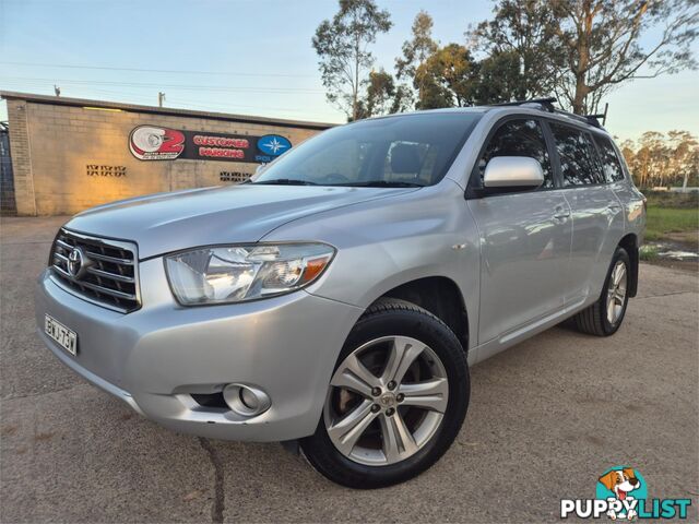 2008 TOYOTA KLUGER WAGON KX-S WAGON