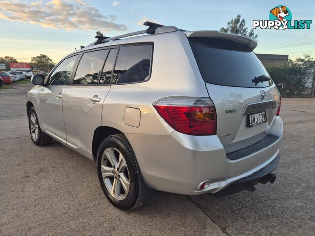 2008 TOYOTA KLUGER WAGON KX-S WAGON