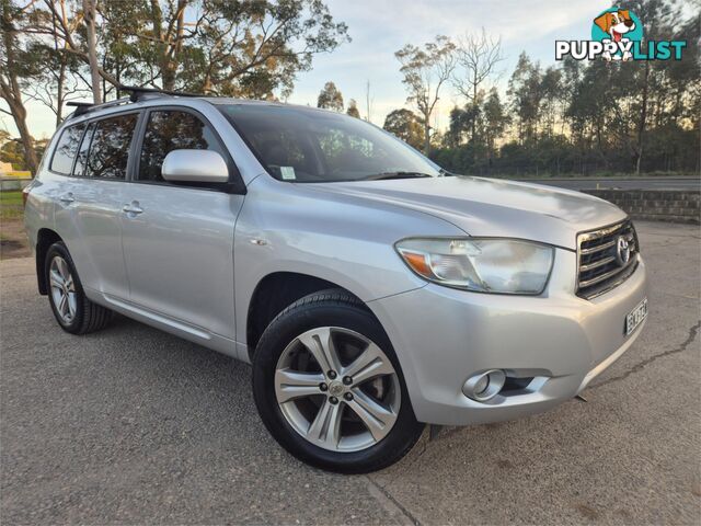 2008 TOYOTA KLUGER WAGON KX-S WAGON