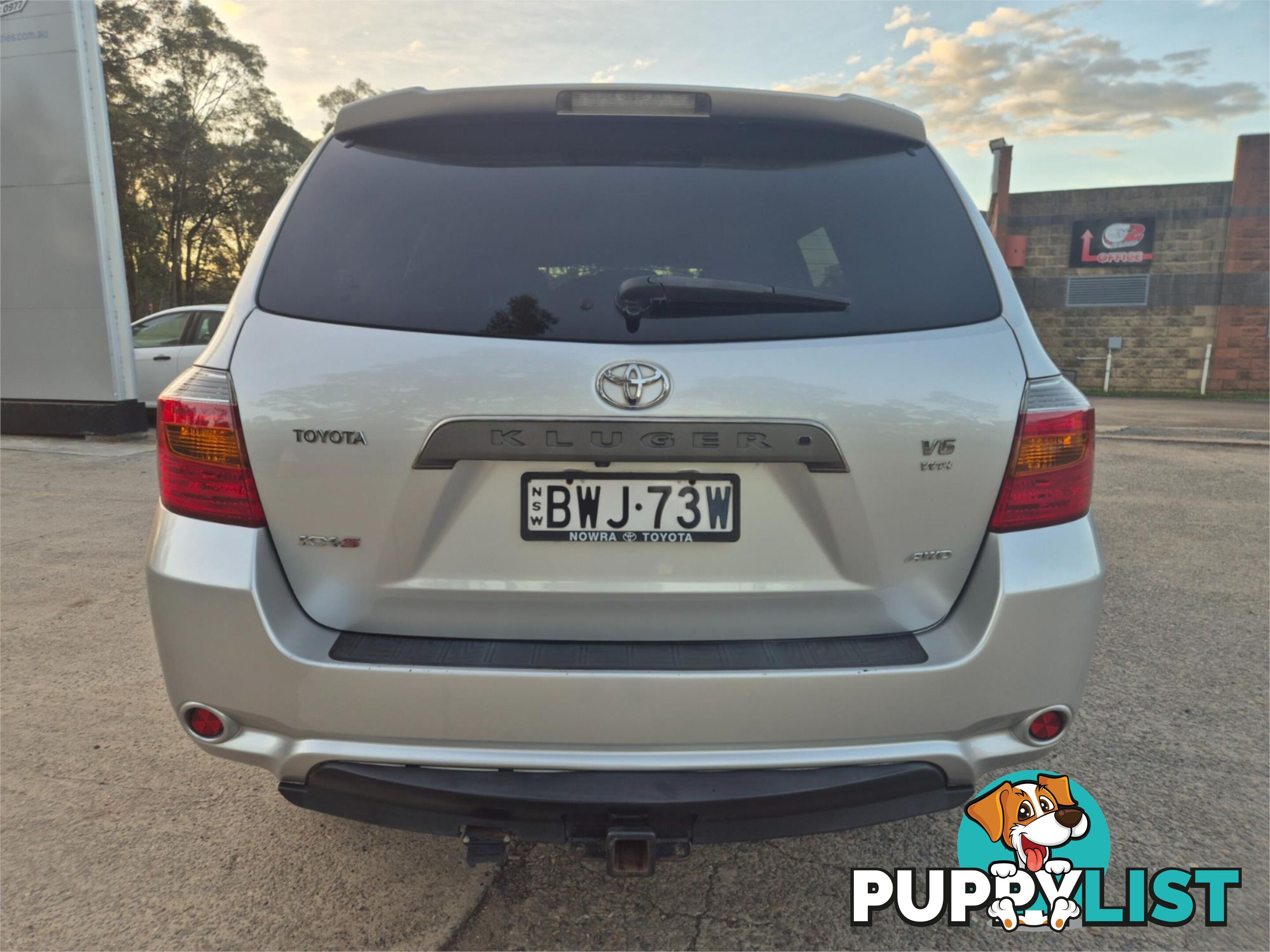 2008 TOYOTA KLUGER WAGON KX-S WAGON
