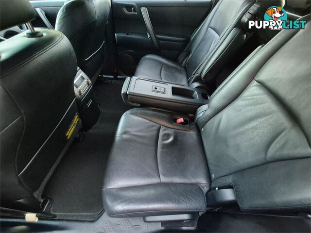 2008 TOYOTA KLUGER WAGON KX-S WAGON