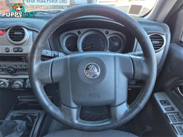 2010 HOLDEN COLORADO UTILITY LT-R UTILITY