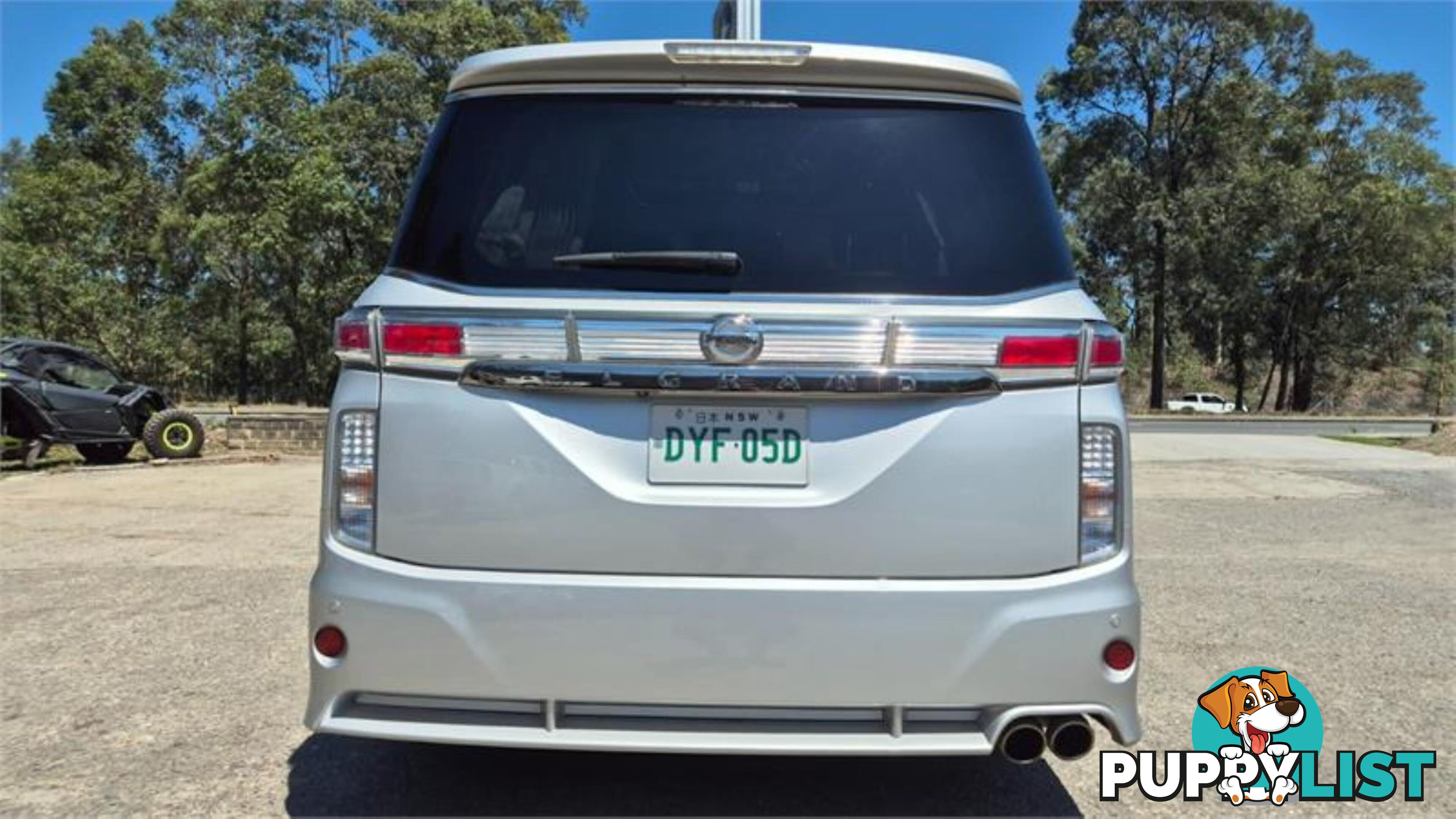 2011 NISSAN ELGRAND WAGON RIDER WAGON