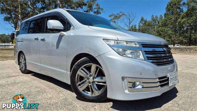 2011 NISSAN ELGRAND WAGON RIDER WAGON