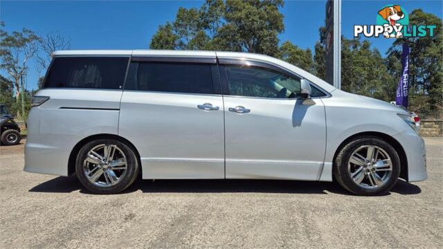 2011 NISSAN ELGRAND WAGON RIDER WAGON