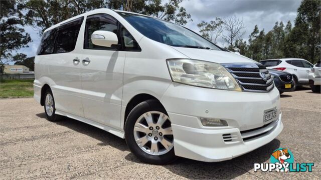 2007 TOYOTA ALPHARD VAN WAGON VAN WAGON