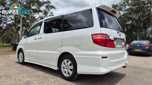 2007 TOYOTA ALPHARD VAN WAGON VAN WAGON