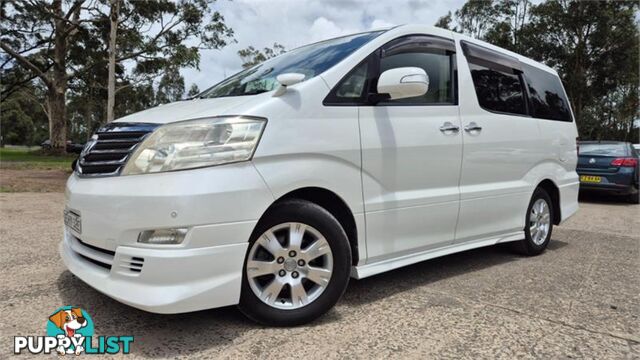 2007 TOYOTA ALPHARD VAN WAGON VAN WAGON