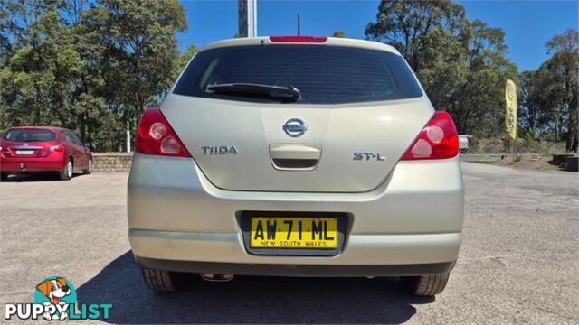 2008 NISSAN TIIDA HATCHBACK ST-L HATCHBACK