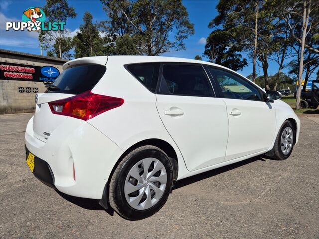 2013 TOYOTA COROLLA HATCHBACK ASCENT HATCHBACK