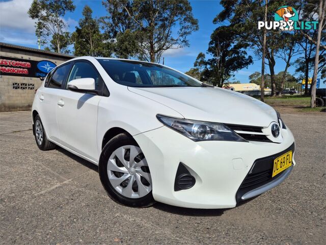 2013 TOYOTA COROLLA HATCHBACK ASCENT HATCHBACK