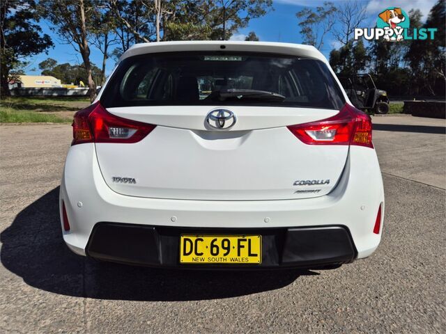 2013 TOYOTA COROLLA HATCHBACK ASCENT HATCHBACK