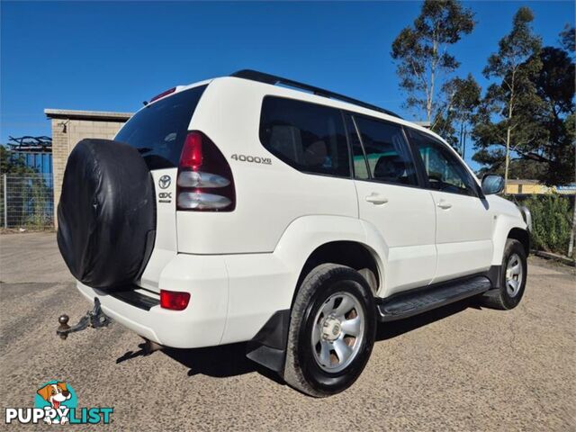 2006 TOYOTA LANDCRUISER PRADO WAGON WAGON