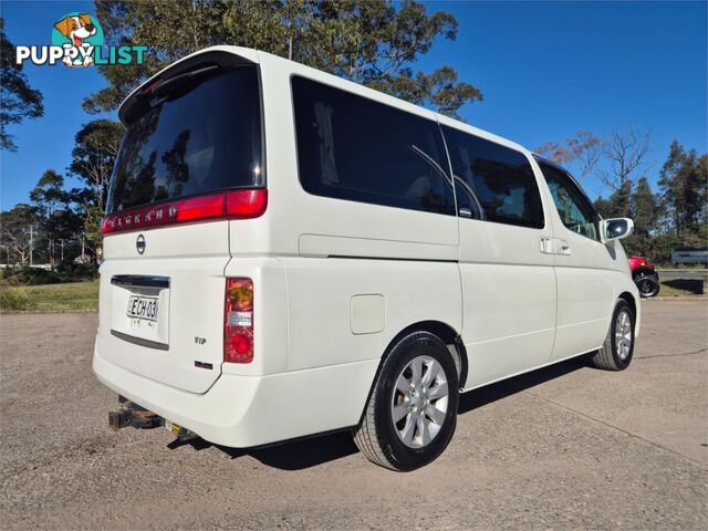2005 NISSAN ELGRAND WAGON XL WAGON