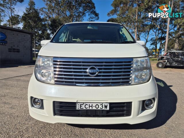 2005 NISSAN ELGRAND WAGON XL WAGON