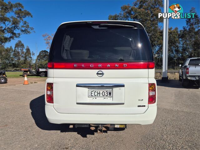 2005 NISSAN ELGRAND WAGON XL WAGON