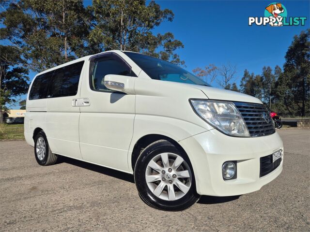 2005 NISSAN ELGRAND WAGON XL WAGON