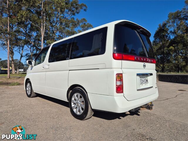 2005 NISSAN ELGRAND WAGON XL WAGON