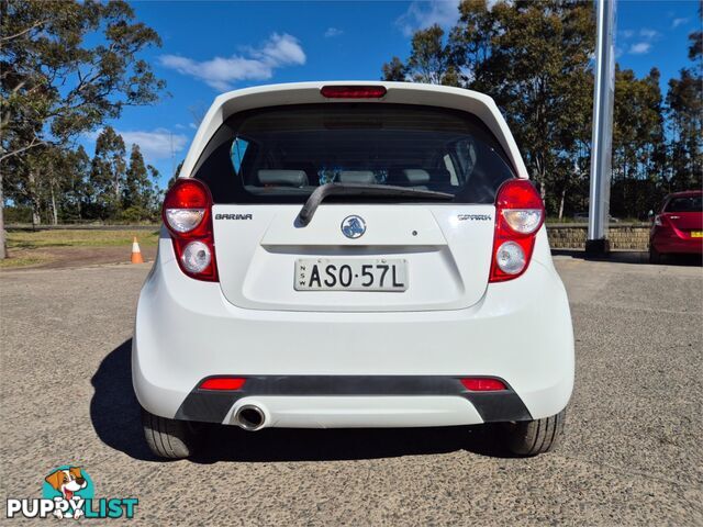 2013 HOLDEN BARINA SPARK HATCHBACK HATCHBACK