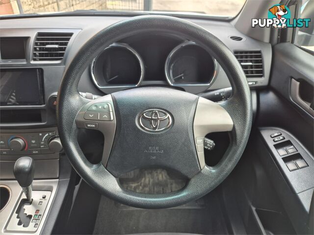 2008 TOYOTA KLUGER WAGON KX-R WAGON