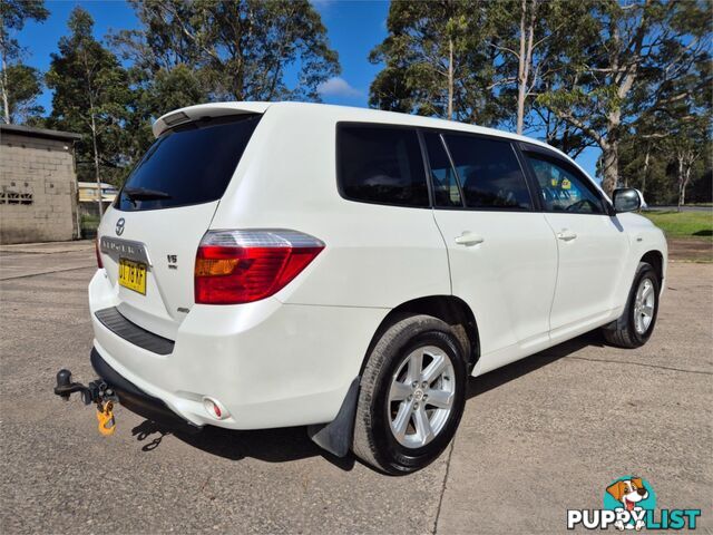 2008 TOYOTA KLUGER WAGON KX-R WAGON