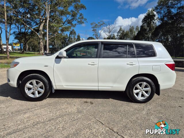 2008 TOYOTA KLUGER WAGON KX-R WAGON
