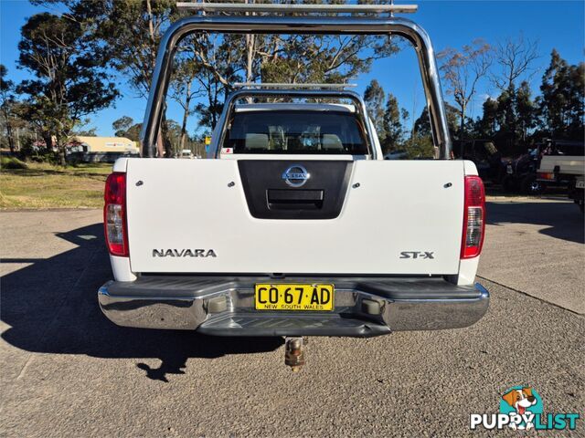 2011 NISSAN NAVARA UTILITY ST-X UTILITY