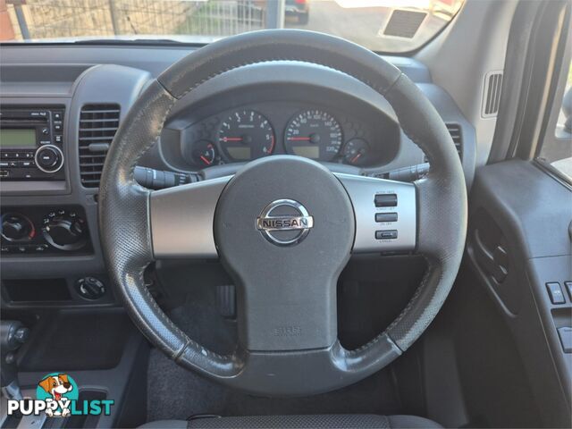 2011 NISSAN NAVARA UTILITY ST-X UTILITY