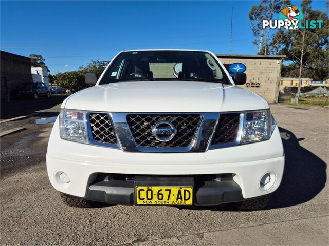 2011 NISSAN NAVARA UTILITY ST-X UTILITY